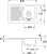 Villeroy & Boch 674501i4 Condor 45 Graphite Keramikspüle Handbetätigung Einbauspüle 45 cm Unterschrank