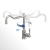 Villeroy & Boch 924011LC Avia 2.0 Niederdruck Edelstahl massiv Küchenarmatur Festauslauf