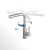 Villeroy & Boch 966811LC Modern Steel Niederdruck Edelstahl massiv Küchenarmatur Festauslauf