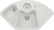 Villeroy & Boch 670802SM Solo Eck Steam Keramikspüle Excenterbetätigung Eckspüle 90 cm Unterschrank
