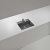 Schock Nemo N-100-U ( NEMN100UGCR ) Unterschrank 60 cm Unterbau CRISTALITE®