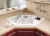 Villeroy & Boch 670802R1HL1 Solo Eck Weiß Alpin Keramikspüle Excenterbetätigung Eckspüle 90 cm Unterschrank