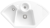 Villeroy & Boch 670802R1HL1 Solo Eck Weiß Alpin Keramikspüle Excenterbetätigung Eckspüle 90 cm Unterschrank