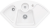 Villeroy & Boch 670802R1HL1 Solo Eck Weiß Alpin Keramikspüle Excenterbetätigung Eckspüle 90 cm Unterschrank