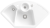 Villeroy & Boch 670802RWHL12 Solo Eck Stone White Keramikspüle Excenterbetätigung Eckspüle 90 cm Unterschrank