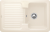 Villeroy & Boch 674501FUHL2 Condor 45 Ivory Keramikspüle Handbetätigung Einbauspüle 45 cm Unterschrank