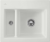 Villeroy & Boch 678001SMHL2 Subway 60 XM Steam Keramikspüle Handbetätigung Einbauspüle 60 cm Unterschrank