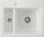 Villeroy & Boch 678002SM Subway 60 XM Steam Keramikspüle Excenterbetätigung Einbauspüle 60 cm Unterschrank