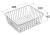 Villeroy & Boch 8K3100K1 Drahtkorb Edelstahl