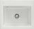 Villeroy & Boch 330901SMHL4 Subway 60 S Steam Keramikspüle Handbetätigung Einbauspüle 60 cm Unterschrank