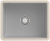 Villeroy & Boch 331001SM Subway 60 SU Steam Keramikspüle Handbetätigung Unterbauspüle 60 cm Unterschrank