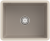 Villeroy & Boch 331001AM Subway 60 SU Almond Keramikspüle Handbetätigung Unterbauspüle 60 cm Unterschrank