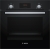 Bosch HBF133BA0 Backofen 60cm Schwarz 5Heizarten EcoClean LED-Display Elektronikuhr