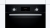 Bosch HBF133BA0 Backofen 60cm Schwarz 5Heizarten EcoClean LED-Display Elektronikuhr
