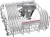 Bosch SMP4HCW03S Unterbau Geschirrspüler Weiß 60cm HomeConnect InfoLight EEK: D