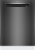 Bosch SMP4ECC71S Unterbau Geschirrspüler BlackInox 60cm HomeConnect infoLight EEK: B