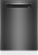 Bosch SMP6ZCC71S Unterbau Geschirrspüler BlackInox 60cm HomeConnect EmotionLight InfoLight EEK: C