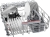 Bosch SMU6YAS04E Unterbau Geschirrspüler 60cm Edelstahl HomeConnect PerfectDry ExtraCleanZone TabCounter