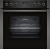 Neff E1ACE2AG3 Einbau-Herd kochfeldgebunden 60cm GraphiteGrey EasyClean LCD-Display 7Heizarten