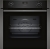 Neff B1ACE2AG3 Backofen 60cm GraphiteGrey 7Heizarten LCD-Display EasyClean SoftClose Versenkknebel