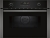 Neff C1AMG84G1 Einbau Mikrowelle mit Heißluft 45cm 900W EasyClean LCD-Display