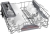 Bosch SMU4EBS28E Unterbau Geschirrspler Edelstahl 60cm HomeConnect DosierAssistent 42/41 db EEK:A