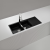 Schock Signus D-200-U Puro (SIGD200UPUR) Unterschrank 80cm Unterbauspüle CRISTADUR®