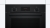 Bosch HBF133BA1 Backofen 60cm Schwarz 5Heizarten LED-Display EcoCleanDirect