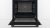 Bosch HBF133BA1 Backofen 60cm Schwarz 5Heizarten LED-Display EcoCleanDirect