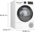 Bosch WQG243D41 Wärmepumpentrockner 9kg weiß AutoDry EasyCleanFilter LED-Innenbeleuchtung EEK:C