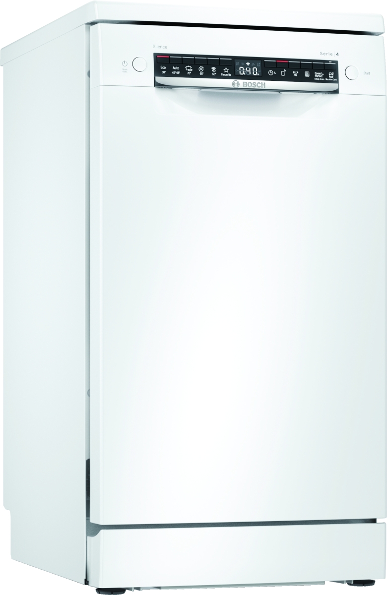 Bosch SPS4HKW53E Stand Geschirrspüler weiß 45 cm HomeConnect Startzeitvorwahl