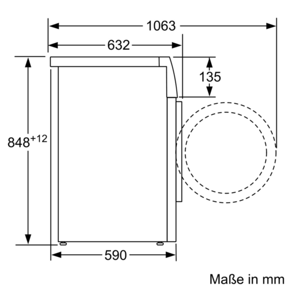 Bosch WAV28MWIN Waschmaschine 9 kg 1400 U/min HomeConnect 4D WashSystem  Fleckenautomatik Serie 8 EEK:A günstig kaufen