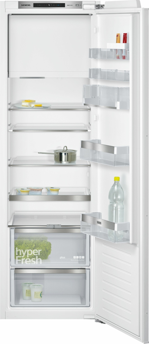 Siemens KI82LAFF0 Einbau Kühlschrank mit Gefrierfach 178 cm Nische  Flachscharnier hyperFreshPlus varioShelf günstig kaufen