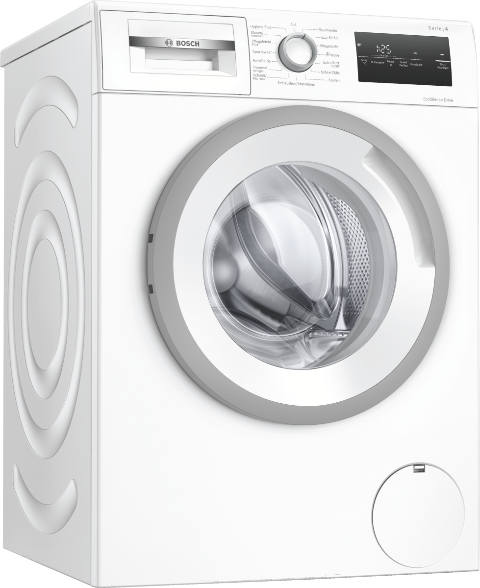Bosch WAN28123 Waschmaschine, Frontlader 7 kg 1400 U/min, EcoSilenceDrive, ActiveWaterPlus, SpeedPerfect
