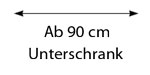 ab 90 cm Eckschrank
